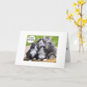 WIR HABEN 9 LEBEN "ÜBER DER HILFSGRUPPENKARTE" KARTE (Gelbe Blume)