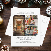 Wir haben abnehmende neue Hallen fotografiert Coll Ankündigungspostkarte