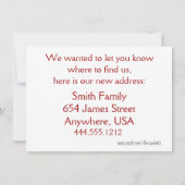 wir haben Adressenwechsel Einladung (Rückseite)