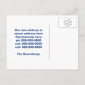 Wir haben angetroffen! ankündigungspostkarte (Rückseite)