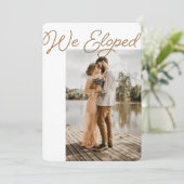 Wir haben Ankündigung Foto Empfang nur (Stehend Vorderseite)