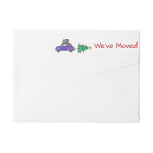 Wir haben Auto- und Baum Weihnachtsaufkleber