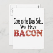 Wir haben Bacon Postkarte (Vorne/Hinten)