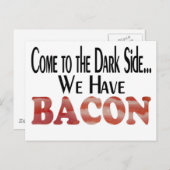 Wir haben Bacon Postkarte (Vorne/Hinten)