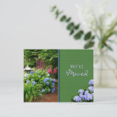 WIR HABEN BEWEGT - POSTCARDS - OFFENES HAUS UND OD EINLADUNGSPOSTKARTE (Stehend Vorderseite)