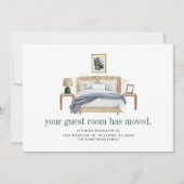 Wir haben Boho Chic Moving bewegt Ankündigung (Vorderseite)