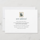 Wir haben Boho Chic Moving bewegt Ankündigung (Rückseite)