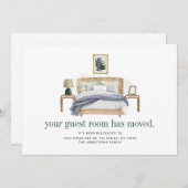 Wir haben Boho Chic Moving bewegt Ankündigung (Vorne/Hinten)