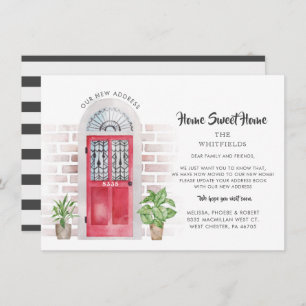 Wir haben Boho Elegant Moving Ankündigung bewegt