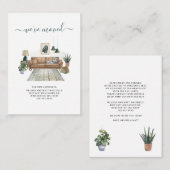 Wir haben Boho Living Room Ankündigung verschoben (Vorne/Hinten)