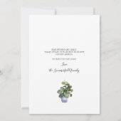 Wir haben Boho Script New Roots Botanical Moving u (Rückseite)