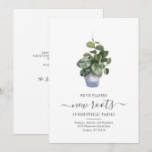 Wir haben Boho Script New Roots Botanical Moving u (Vorne/Hinten)