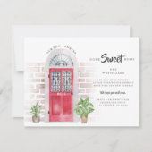 Wir haben Boho Watercolor Moving Ankündigung versc (Vorderseite)