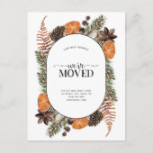 Wir haben Boho Winter Ankündigung Postkarte versch (Vorderseite)