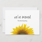 Wir haben botanische Sonnenblumen übertragen Ankündigung (Vorderseite)