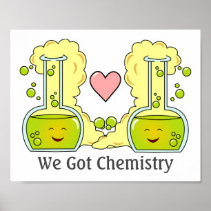 Wir haben Chemie Poster