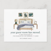 Wir haben Chic-Bewegung bewegt Ankündigungspostkarte (Vorderseite)