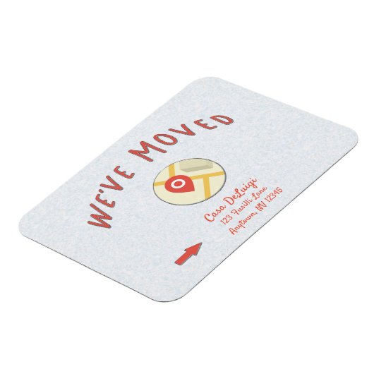 Wir haben Computer Online Map Icon Ankündigung ver Magnet (Linke Seite)