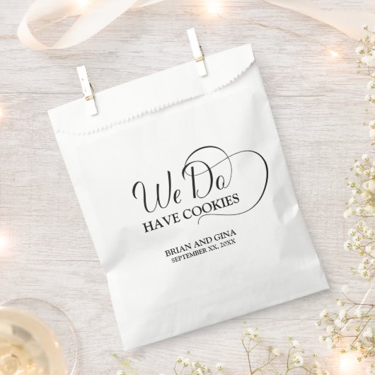 Wir haben Cookies Personalisiert Geschenktütchen (Ausgeschnitten)