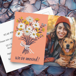 Wir haben CUSTOM FOTO Wildblume Bouquet Postkarte