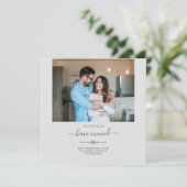 Wir haben das Adresswechsel-Foto verschoben Ankündigung (Stehend Vorderseite)