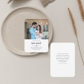 Wir haben das Adresswechsel-Foto verschoben Mitteilungskarte