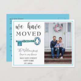 Wir haben das Blue Key-Foto verschoben Ankündigung