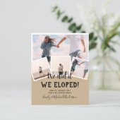 Wir haben das ELOPEMENT FOTO Hochzeitsempfehlung H (Stehend Vorderseite)