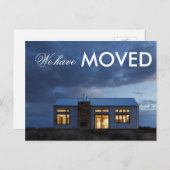 Wir haben das Foto des Abends verschoben Ankündigungspostkarte (Vorne/Hinten)