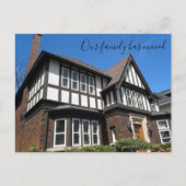 Wir haben das Foto des benutzerdefinierten Hauses Postkarte (Vorderseite)