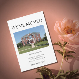 Wir haben das Foto des Hauses einfach verschoben Ankündigung