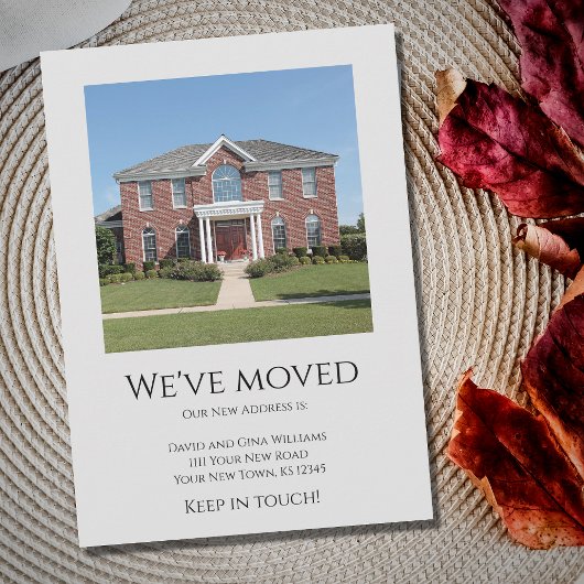 Wir haben das Foto einfach grau verschoben Ankündigung