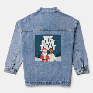 WIR HABEN DAS GESEHEN! Der Weihnachtsmann und Jesu Jeansjacke