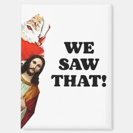 WIR HABEN DAS GESEHEN! Der Weihnachtsmann und Jesu Magnet