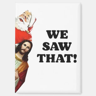 WIR HABEN DAS GESEHEN! Der Weihnachtsmann und Jesu Magnet