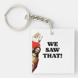 WIR HABEN DAS GESEHEN! Der Weihnachtsmann und Jesu Schlüsselanhänger