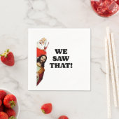 WIR HABEN DAS GESEHEN! Der Weihnachtsmann und Jesu Serviette (Beispiel)