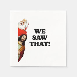 WIR HABEN DAS GESEHEN! Der Weihnachtsmann und Jesu Serviette