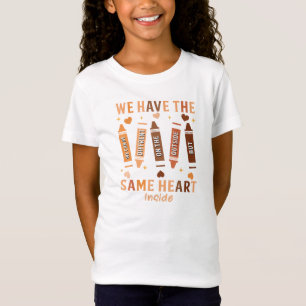 Wir haben das gleiche Herz T-Shirt
