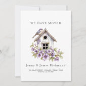 Wir haben das Haus "New Address I Bird" Ankündigung (Vorderseite)