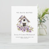 Wir haben das Haus "New Address I Bird" Ankündigung (Stehend Vorderseite)