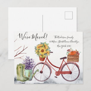 Wir haben das Herbst-Thema Thanksgiving verschoben Postkarte