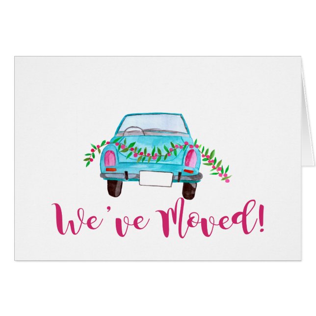 Wir haben das klassische Weihnachtsauto bewegt (Vorderseite (Horizontal))