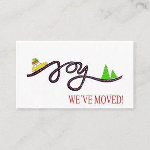 Wir haben das klassische Weihnachtsauto bewegt Begleitkarte