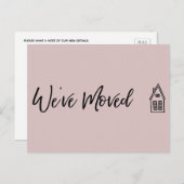 Wir haben das kleine Haus Gezeichnet, die helle, d Postkarte (Vorne/Hinten)