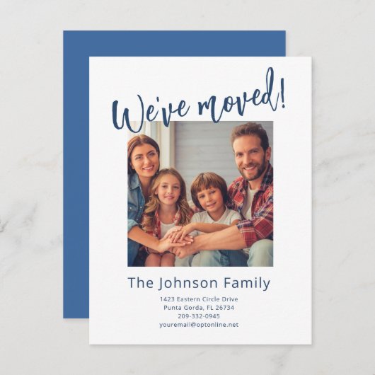 Wir haben das moderne Foto-Budget modernisiert Ankündigung (Vorne/Hinten)