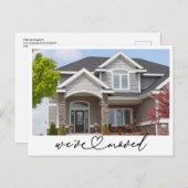 Wir haben das neue Address Foto verschoben, um die Postkarte (Vorne/Hinten)