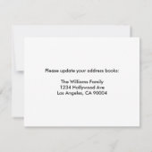 Wir haben das Niedliche moderne Fahrrad des Roten Ankündigung (Rückseite)