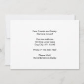 Wir haben das Personalisierte Foto von Haustieren  Ankündigung (Rückseite)