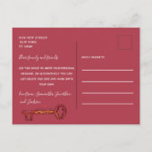 Wir haben das Red Key Foto verschoben Ankündigung (Rückseite)